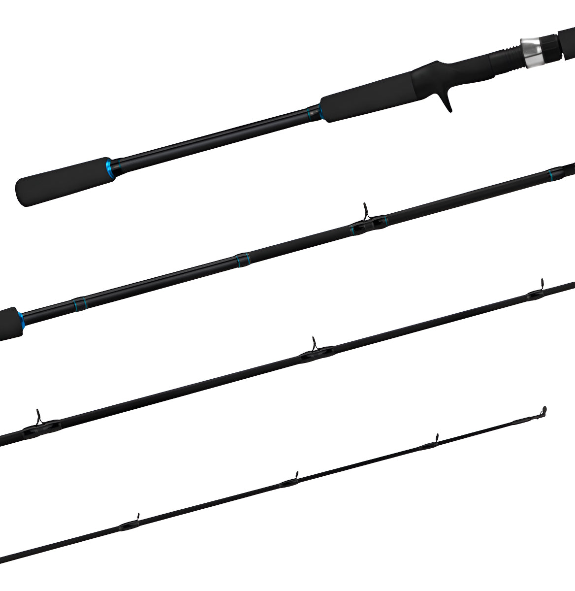 Vara Carretilha Triton Hd 2,40m 20-40lb 2 Partes- Saint Plus