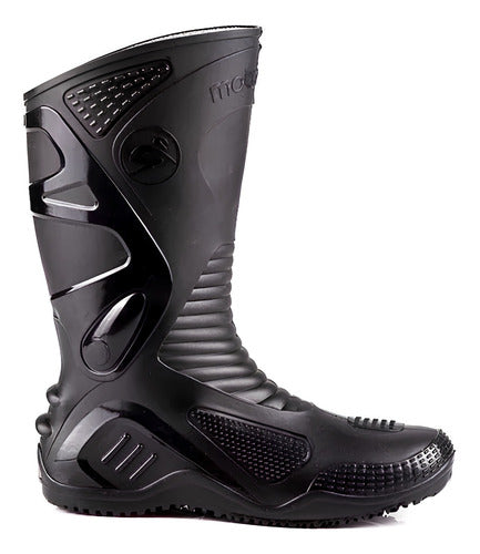Bota Chuva Motociclista Moto Motoboy Motoqueiro Impermeavel