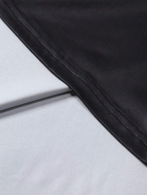 Manfinity LEGND Camiseta Casual de Pesca de Manga Longa Masculina - Estampa 3D de Peixe, Gola Redonda, Poliéster, Degradê Preto e Azul, Ideal para Atividades ao Ar Livre, Outono