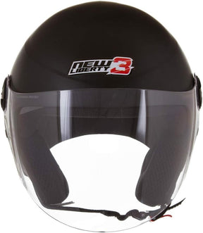 CAPACETE ABERTO PRO TORK NEW LIBERTY 3 SOLID PRETO TAM. 58