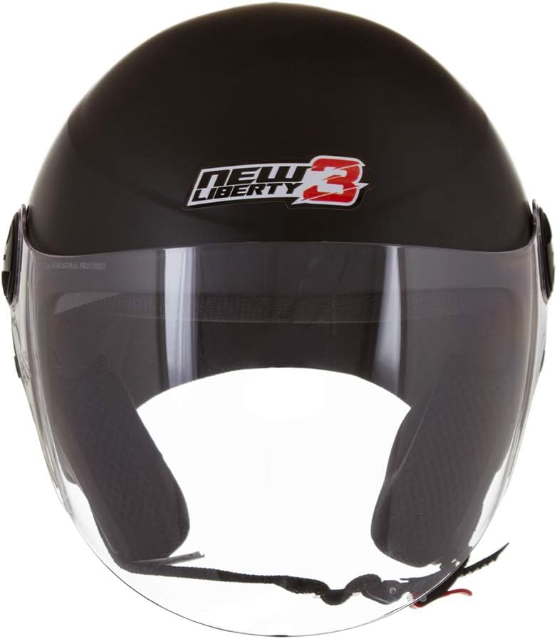 CAPACETE ABERTO PRO TORK NEW LIBERTY 3 SOLID PRETO TAM. 58