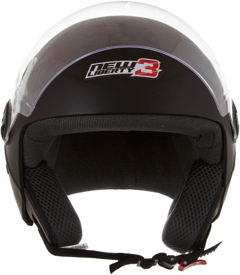 CAPACETE ABERTO PRO TORK NEW LIBERTY 3 SOLID PRETO TAM. 58