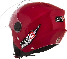 CAPACETE ABERTO PRO TORK NEW LIBERTY 3 SOLID PRETO TAM. 58