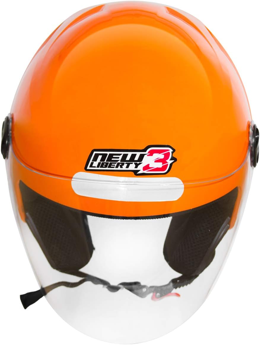 CAPACETE ABERTO PRO TORK NEW LIBERTY 3 SOLID PRETO TAM. 58