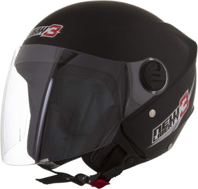 CAPACETE ABERTO PRO TORK NEW LIBERTY 3 SOLID PRETO TAM. 58