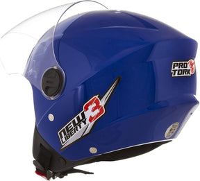 CAPACETE ABERTO PRO TORK NEW LIBERTY 3 SOLID PRETO TAM. 58