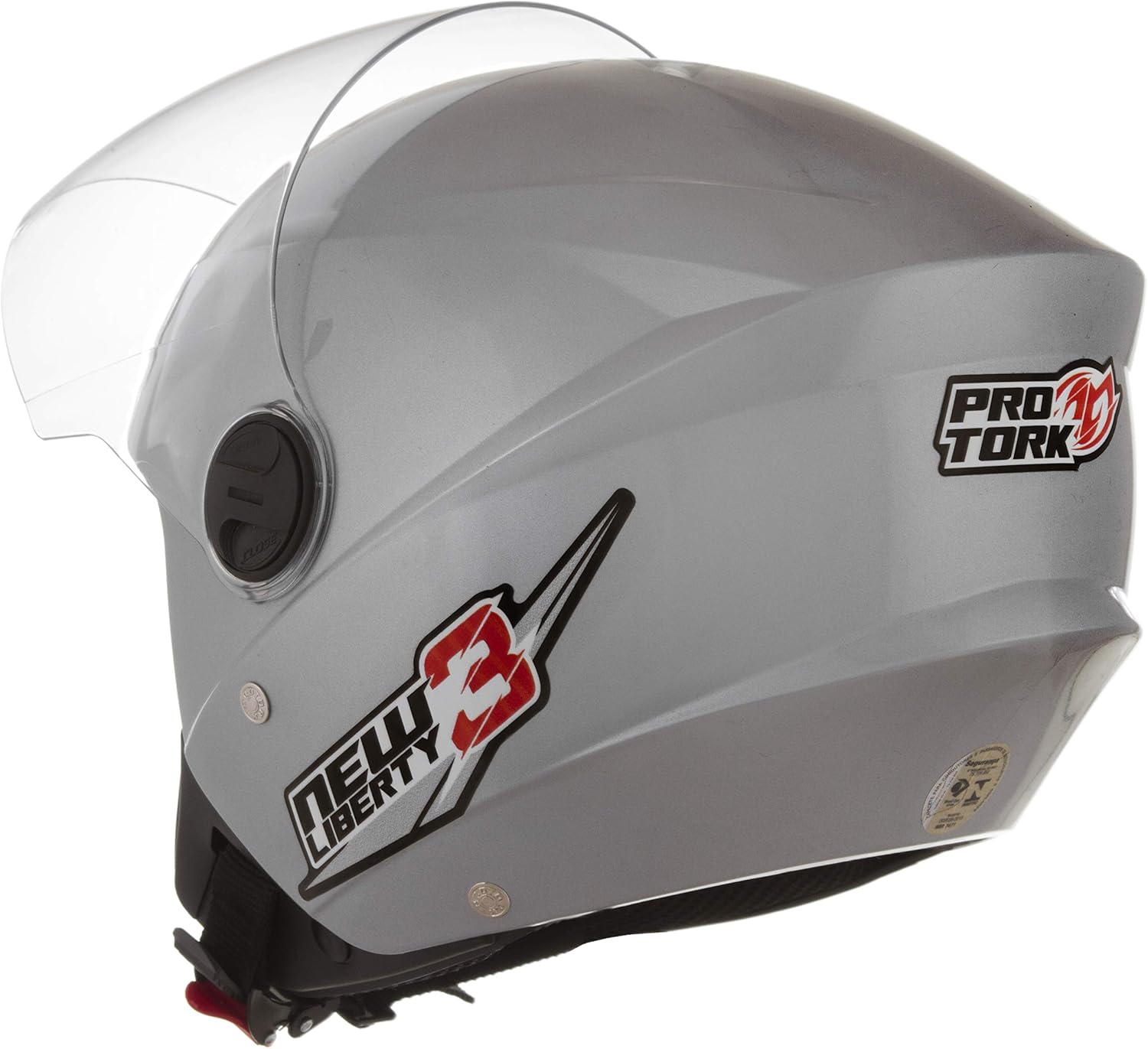 CAPACETE ABERTO PRO TORK NEW LIBERTY 3 SOLID PRETO TAM. 58