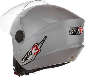 CAPACETE ABERTO PRO TORK NEW LIBERTY 3 SOLID PRETO TAM. 58