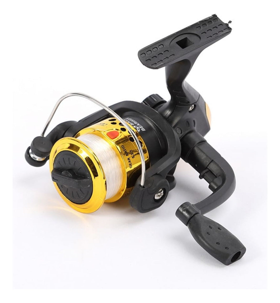 Kit De Pesca Completo 10kg Com 2 Varas 2 Molinetes + Itens Cor Conforme As Fotos