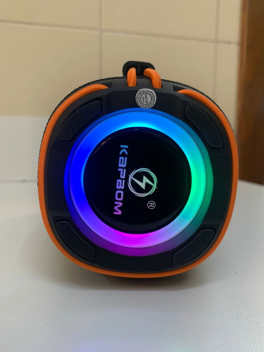 Caixa De Som Bluetooth Portátil 30w Prova Agua Ipx6 Potente Cor Preto