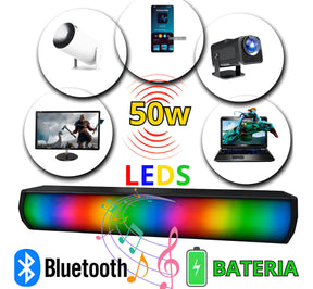 Alto-falante Kapbom som Bluetooth KA-8829 50W portátil com bluetooth preto