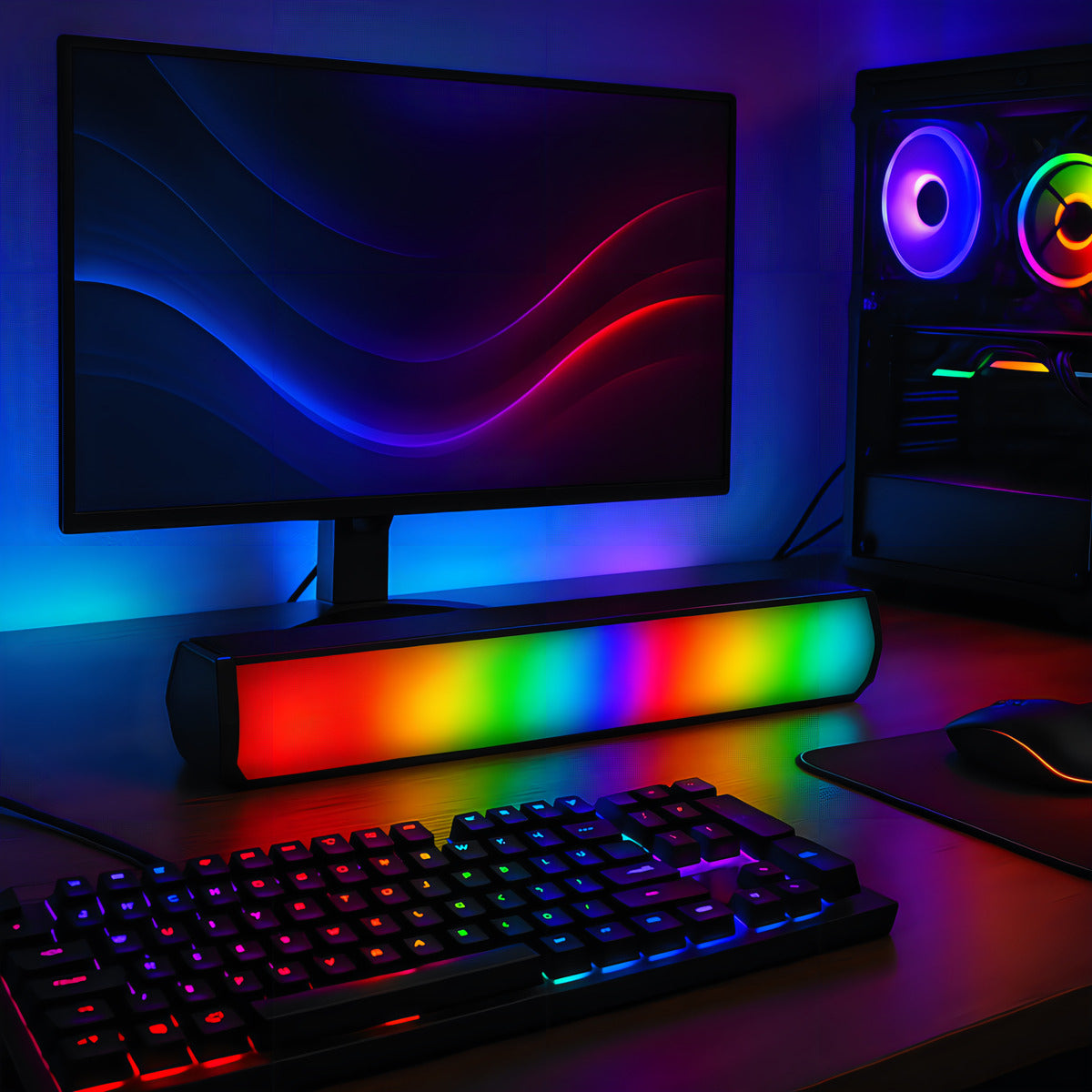 Alto-falante Kapbom som Bluetooth KA-8829 50W portátil com bluetooth preto