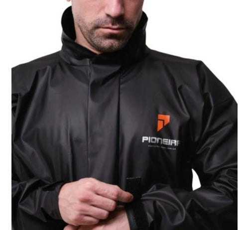 Capa Roupa Chuva Conjunto Motoqueiro Emborrachada Reforçada